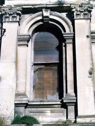 12 Boarded up broken window in Dunedin  New Zealand 800