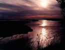 5 Sunsetting over a river in South Korea in Asia 800