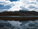 23 Morning sun lighting up volcano in Sajarma National Park in Bolivia 800