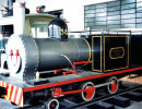 small locomotivew at museum in new zealand 800