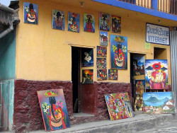 17 art dealer and internet cafe in solala  guatemala 800