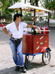 3 snow cone seller in the central park of heredia 800