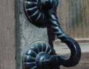 110 wrought iron knocker photographed in chile 800