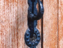 122 wrought iron door knocker in mexico 800