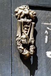 131 brass door knocker from honduras