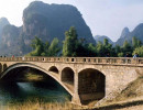 40 bridge across the xi river in yangshou  china 800