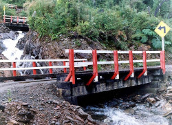 22 bridges on the way to a mountain pass in thailand 800