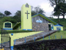 2 modern church near volcano poas in costa rica 800