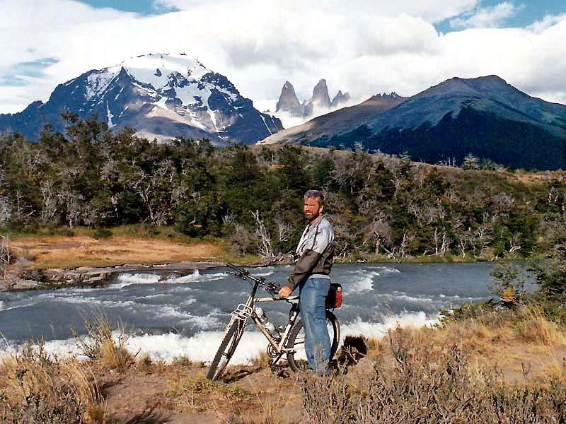 6 Glacier river flowing from Torres del Paine 800