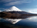 1 snow capped volcano in northern chile