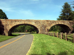 blue ridge mountain bridge